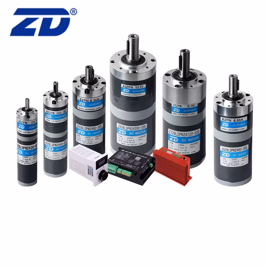 ZD Hochleistungs-, hochwertiger elektrischer AC/DC-Bürsten- oder bürstenloser Getriebemotor, Herstellung von Planetengetrieben für Automatisierungslösungen